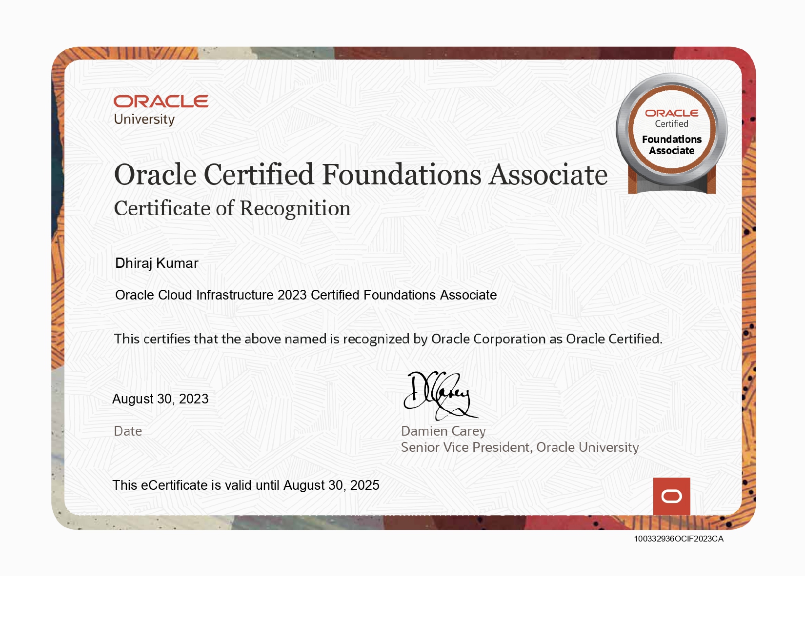 Certification 13